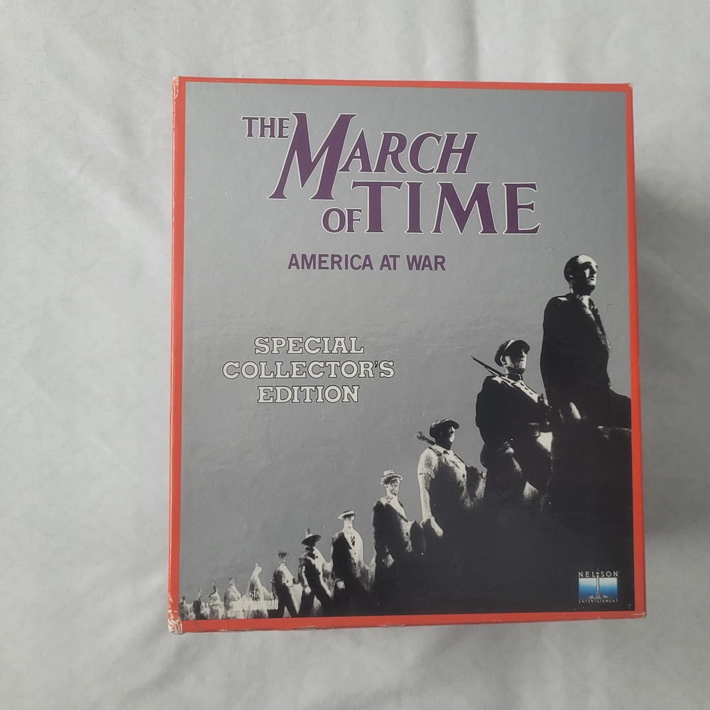 The March of Time America At War VHS Box Set (New Never Opened)